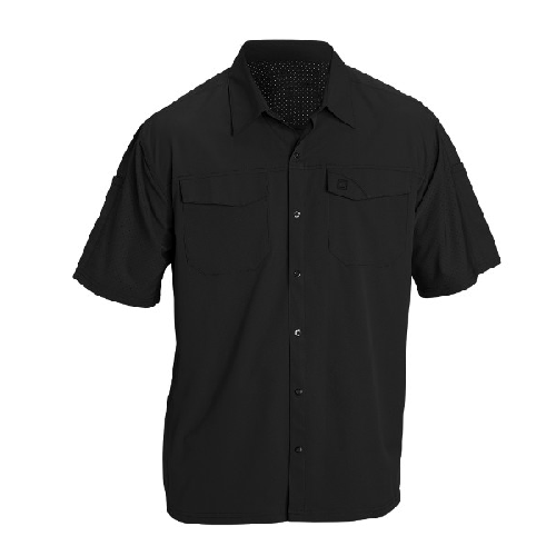 5.11 Tactical Freedom Men's Uniform Shirt in Black - 2X-Large