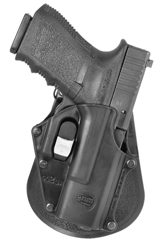 Fobus GL2DPH Digit Path Paddle Holster For Glock Black Plastic - GL2DPH