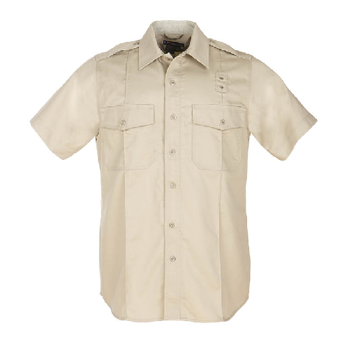 5.11 Tactical PDU Class A Men's Uniform Shirt in Silver Tan - Large