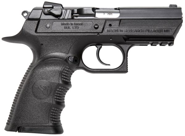 Magnum Research Baby Eagle III Semi-Compact 9mm 15+1 3.9" Pistol in Black - BE99153RSL