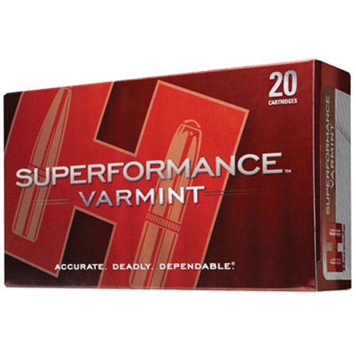 Hornady Superformance .22-250 Remington V-Max, 50 Grain (20 Rounds) - 83366