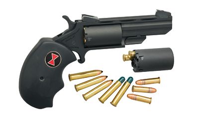 North American Arms Black Widow .22 Winchester Magnum 5-round 2" Revolver in Stainless Steel - BWMCRK