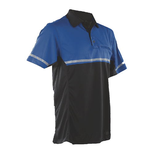 Tru Spec 24-7 Bike Performance Men's Short Sleeve Polo in Royal Blue - Medium