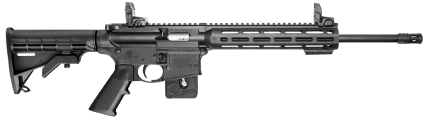 Smith & Wesson M&P 15-22 Sport .22 Long Rifle 25-Round 16.5" Semi-Automatic Rifle in Black - 10208