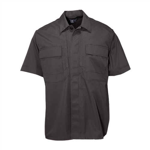 5.11 Tactical TDU Men's Uniform Shirt in Black - 2X-Large