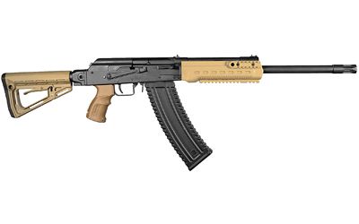 Kalashnikov Usa Ks-12, Semi-automatic, 12 Gauge 3" Chamber, 18" Barrel With Muzzle Brake, Flat Dark Earth, Collapsible Stock, 1-10rd Magazine, Handguard With Picatinny Rails Ks-12tfde