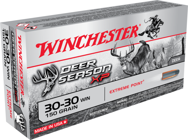 Winchester Deer Season XP .30-30 Winchester Extreme Point, 150 Grain (20 Rounds) - X3030DS