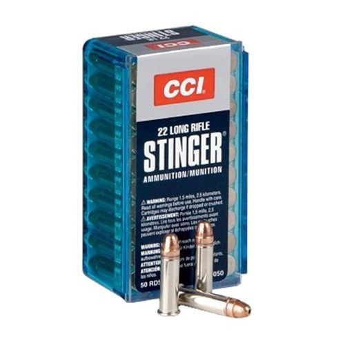 CCI Speer Varmint .22 Long Rifle Copper Plated Hollow Point (CPHP), 32 Grain (50 Rounds) - 50