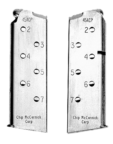 Chip McCormick .45 ACP 7-Round Steel Magazine for Officer 1911 - 14120