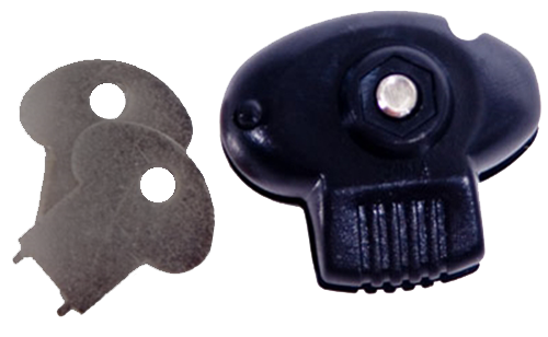 DAC TVP095B Plastic Trigger Lock 2 Key 25 Pack Black