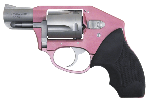 Charter Arms Undercover .38 Special 5-Shot 2" Revolver in Pink Aluminum Alloy/Stainless Steel (Pink Lady Off Duty) - 53851