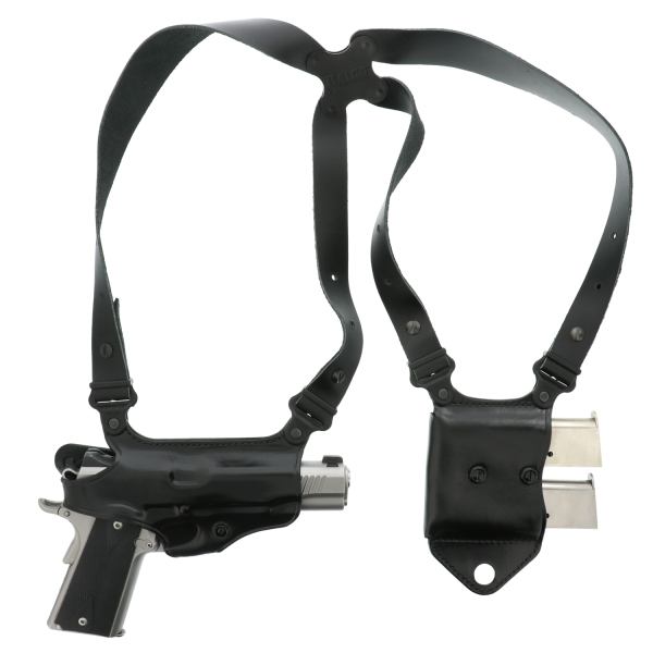 Galco International Miami Classic II Right-Hand Shoulder Holster for 1911 in Black (5") - MCII212B
