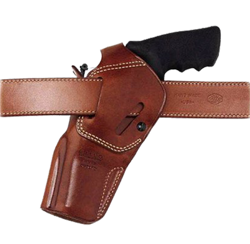 Galco International Dual Action Outdoorsman Right-Hand Belt Holster for Smith & Wesson N-Frame in Tan (6") - DAO128