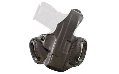 Desantis Gunhide 85 Thumb Break Mini Slide Right-Hand Belt Holster for Sig Sauer P938 in Black Leather (3") - 85BA37Z