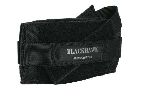 Blackhawk Belt Ambidextrous-Hand Belt Holster for Medium Revolvers in Black - 40FB02BK