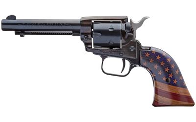 Heritage Rough Rider .22 Long Rifle 6-round 4.75" Revolver in Black Steel - RR2B4GOLDUSA