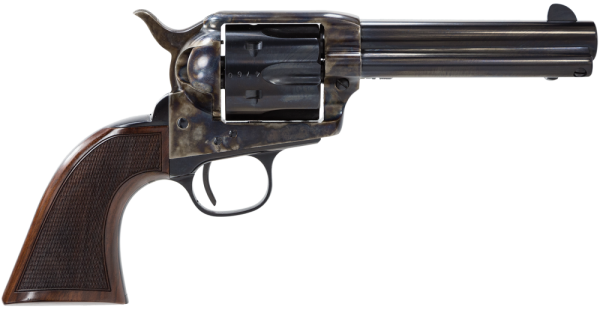 Taylors & Co The Smoke Wagon .357 Remington Magnum 6-Shot 4.8" Revolver in Blued (Deluxe) - 4107DE