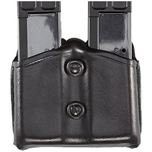 Aker Leather Dual Magazine Pouch Magazine Pouch in Black - A616-BP-3