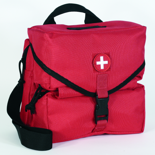 Medical Supply Bag (Empty) Color: Red