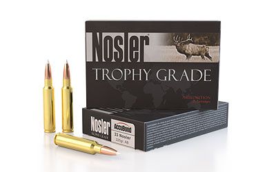Nosler Bullets Trophy .33 Nosler AccuBond, 225 Grain (20 Rounds) - 60098