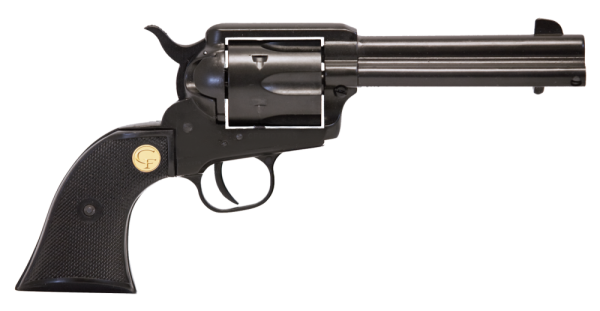Chiappa 1873 .22 Long Rifle/.22 Winchester Magnum 10-Shot 5.5" Revolver in Black (Army) - CF340160D