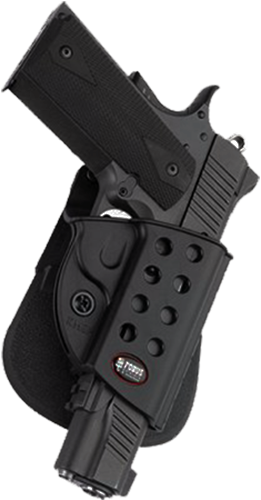 Fobus USA Evolution Right-Hand Belt Holster for Glock 17, 19, 22, 23, 26, 27, 33, 34, 35 in Black - GL2E2BH