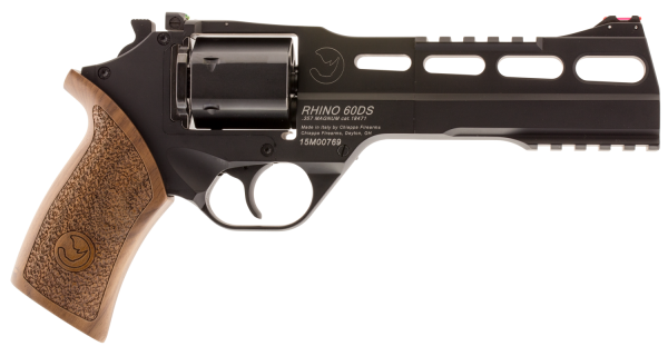 Chiappa Rhino .357 Remington Magnum 6+1 6" Pistol in Black Aluminum Alloy (60DS) - 340221