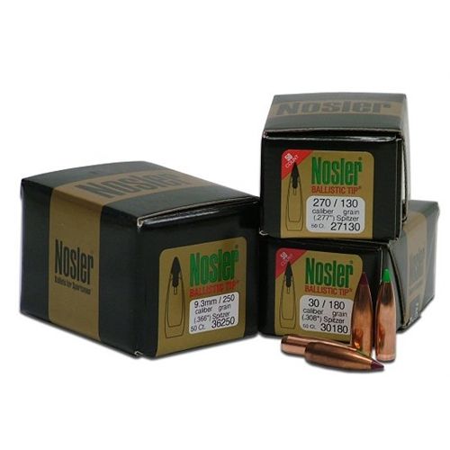 Nosler Spitzer Hunting Ballistic Tip 6MM Cal 90 Grain 50/Box 24090