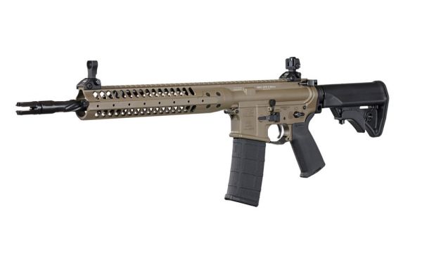 LWRC IC-SPR .223 Remington/5.56 NATO 30-Round 16.12" Semi-Automatic Rifle in Flat Dark Earth (FDE) - ICR5CK14PSPR