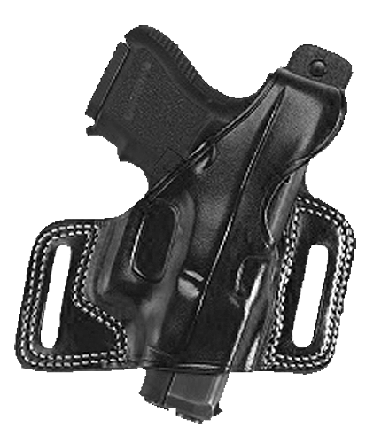 Galco International Silhouette Right-Hand Belt Holster for Smith & Wesson N Frame 2"-4" in Black (4") - SIL126B