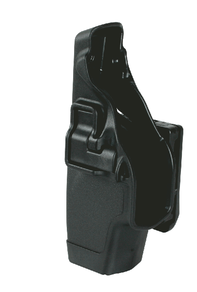 Blackhawk Serpa Level 2 Right-Hand Belt Holster for Glock 17, 19, 22, 23, 31, 32 in Black - 44H000BKR