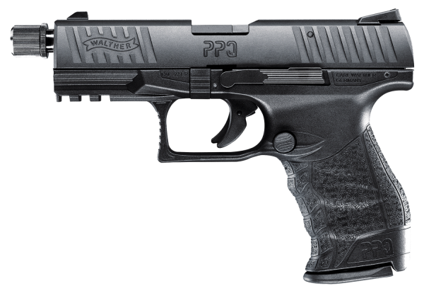 Walther PPQ M2 SD Tactical .22 Long Rifle 12+1 4" Pistol in Black - 5100301