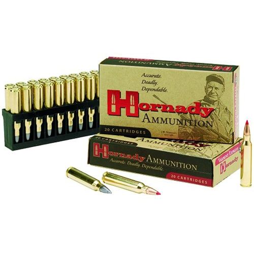 Hornady Varmint Express .22-250 Remington V-Max, 50 Grain (20 Rounds) - 8336