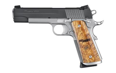 Sig Sauer 1911 Full Size STX *MA Compliant* .45 ACP 8+1 5" 1911 in Stainless Steel - 1911M45STX