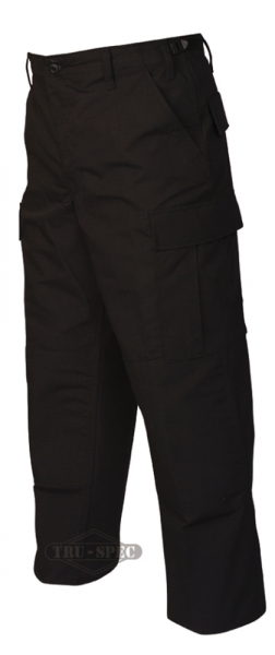 Tru Spec BDU Gen 1 Police Men's Tactical Pants in Black - Large