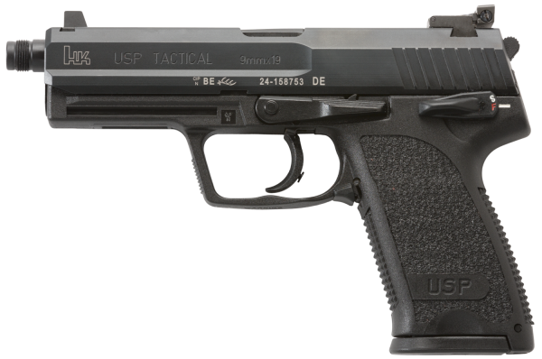 Heckler & Koch (HK) USP 9mm 15+1 4.86" Pistol in Polymer (TAC) - M709001TA5