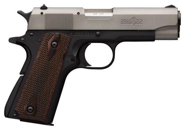 Browning 1911-22 A1 *CA Compliant .22 Long Rifle 10+1 4.25" 1911 in Matte Black - 51879490