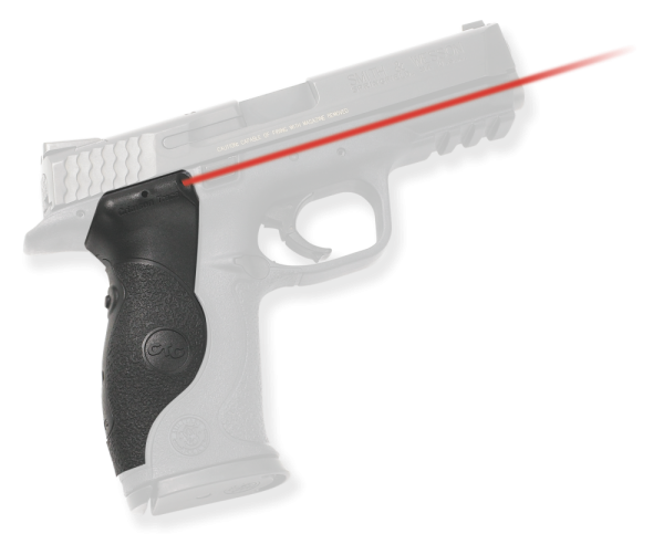 Crimson Trace LG660 Lasergrips Red S&W M&P 633 nm .5"@50ft Blk Poly