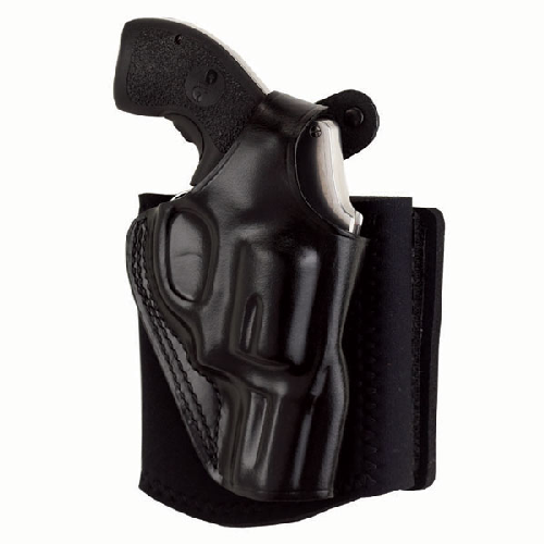 Galco International Ankle Glove Right-Hand Ankle Holster for Sig Sauer P938/Kimber Micro in Black - AG664B