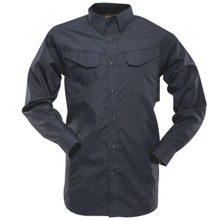Tru Spec 24-7 Men's Long Sleeve Shirt in Navy - Large