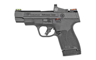 Smith & Wesson M&P Performance Center Shield Plus 9mm 10+1 4" Pistol in Matte Black - 13251