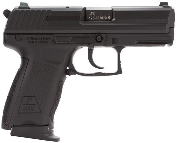 Heckler & Koch (HK) P2000 .40 S&W 10+1 3.7" Pistol in Polymer (V3) - 704203LEA5