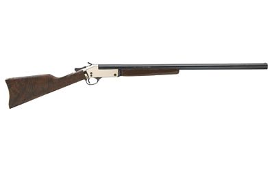 Henry H015B20 Single Shot Brass Frame Break Open 20 Gauge 26" 3" Walnut Stk Brass Rcvr Matte Black