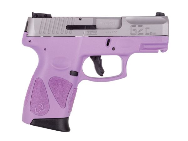 Taurus G2C 9mm 12+1 3.25" Pistol in Light Purple - 1G2C93912LP