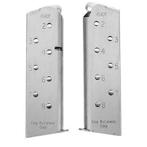 Chip McCormick .45 ACP 8-Round Steel Magazine for Government/Commander 1911 - 14110