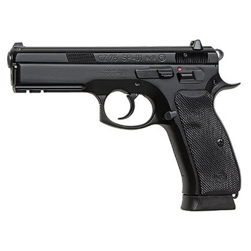 CZ 75 SP-01 9mm 10+1 4.7" Pistol in Black - 01152