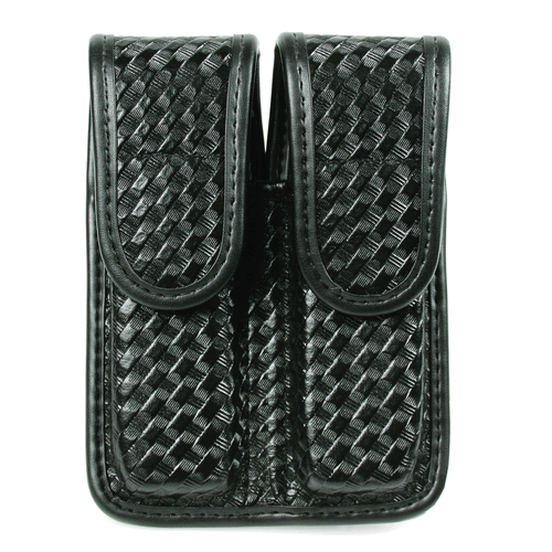 Blackhawk Double Magazine Pouch Magazine Pouch in Black Molded Nylon Basketweave - 44A001BW