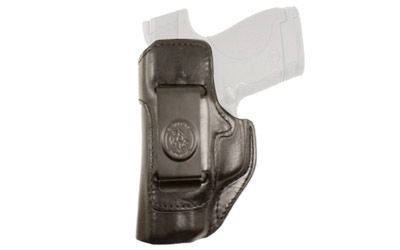 Desantis Gunhide 127 Inside Heat Left-Hand IWB Holster for Glock 43 in Black Leather - 127BB8BZ0