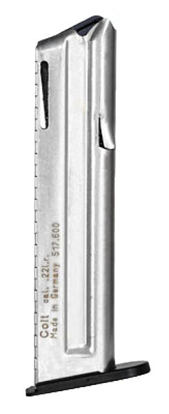 Walther .22 Long Rifle 10-Round Steel Magazine for Colt 1911 - 517604
