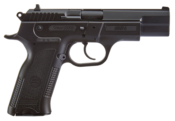 SAR B6 Black 9mm 17+1 4.50" Pistol in Black - B69BL